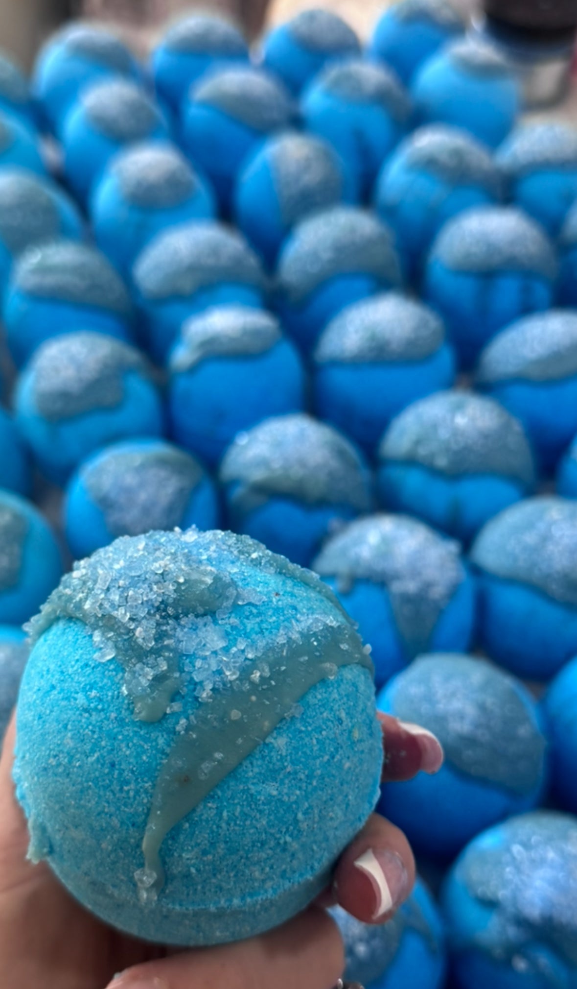 CBDQueen™️ Bath Bomb - Blue Dream 🫐