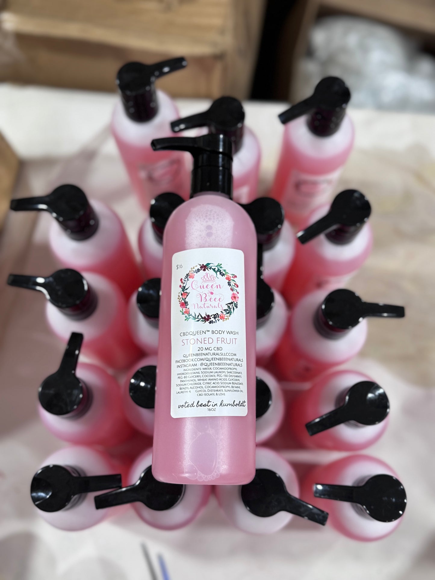 CBDQueen™️ Body Wash - Stoned Fruit