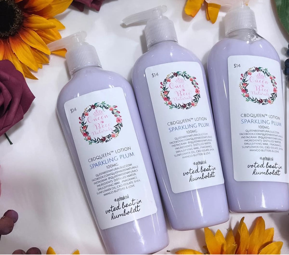 CBDQueen™️ lotion - Sparkling Plum