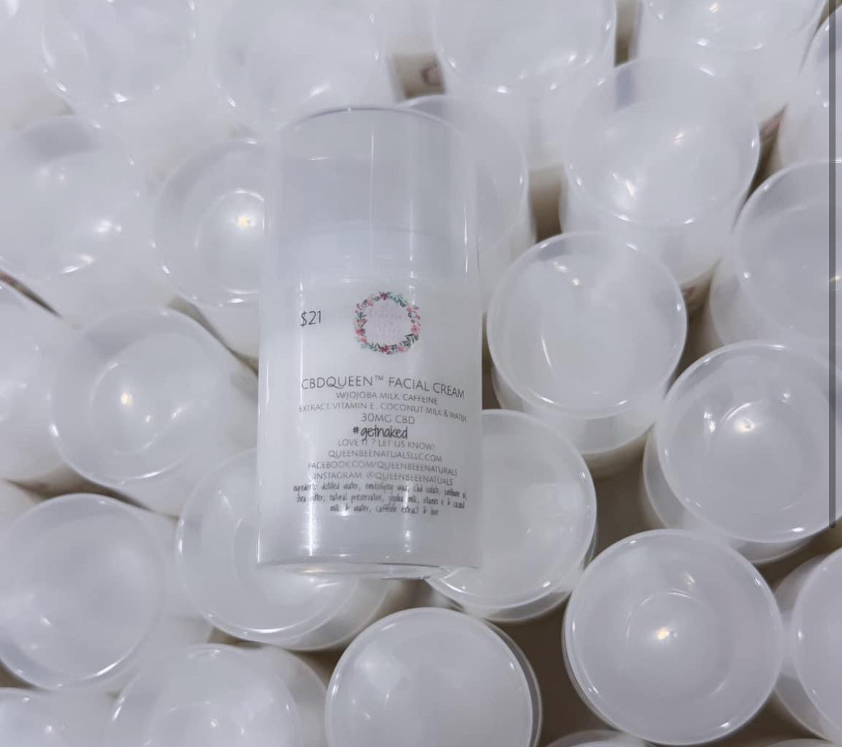 CBDQueen™️ Facial Cream 🌟 NEW WITH COCONUT MILK 🥥 🌟