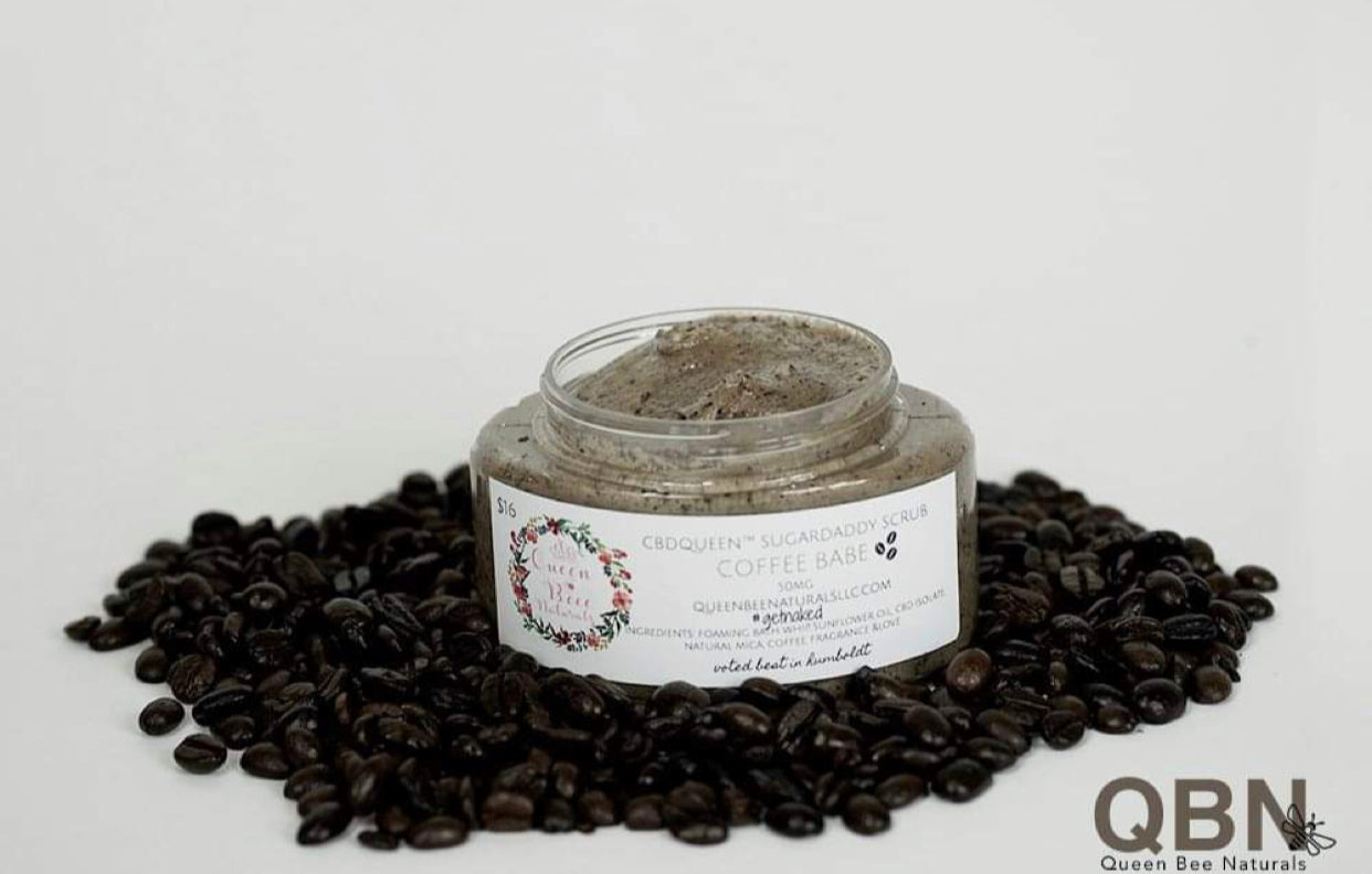 CBDQueen™️ Sugardaddy Scrub- Coffee Babe