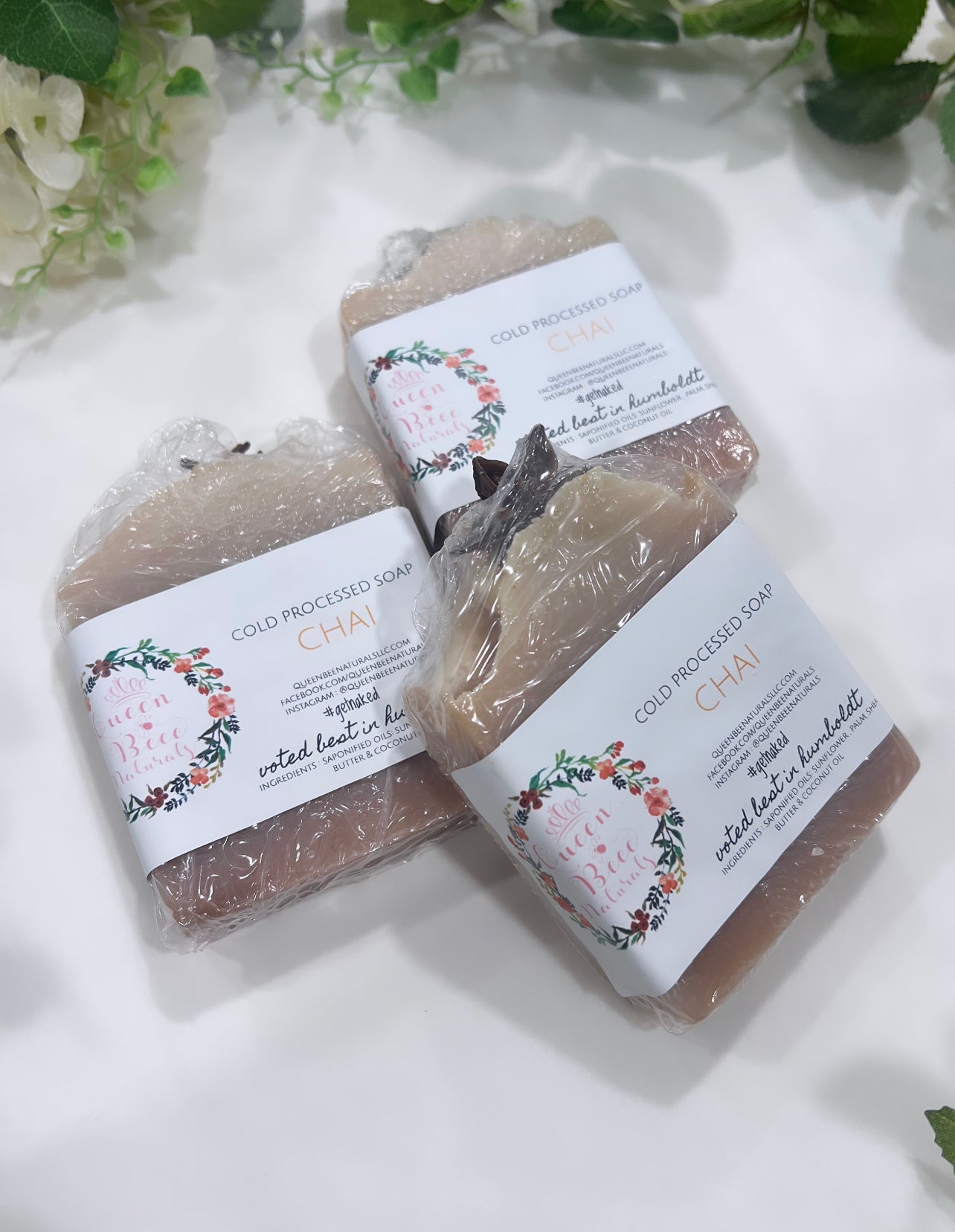 Cold processed soap - Chai ☕️