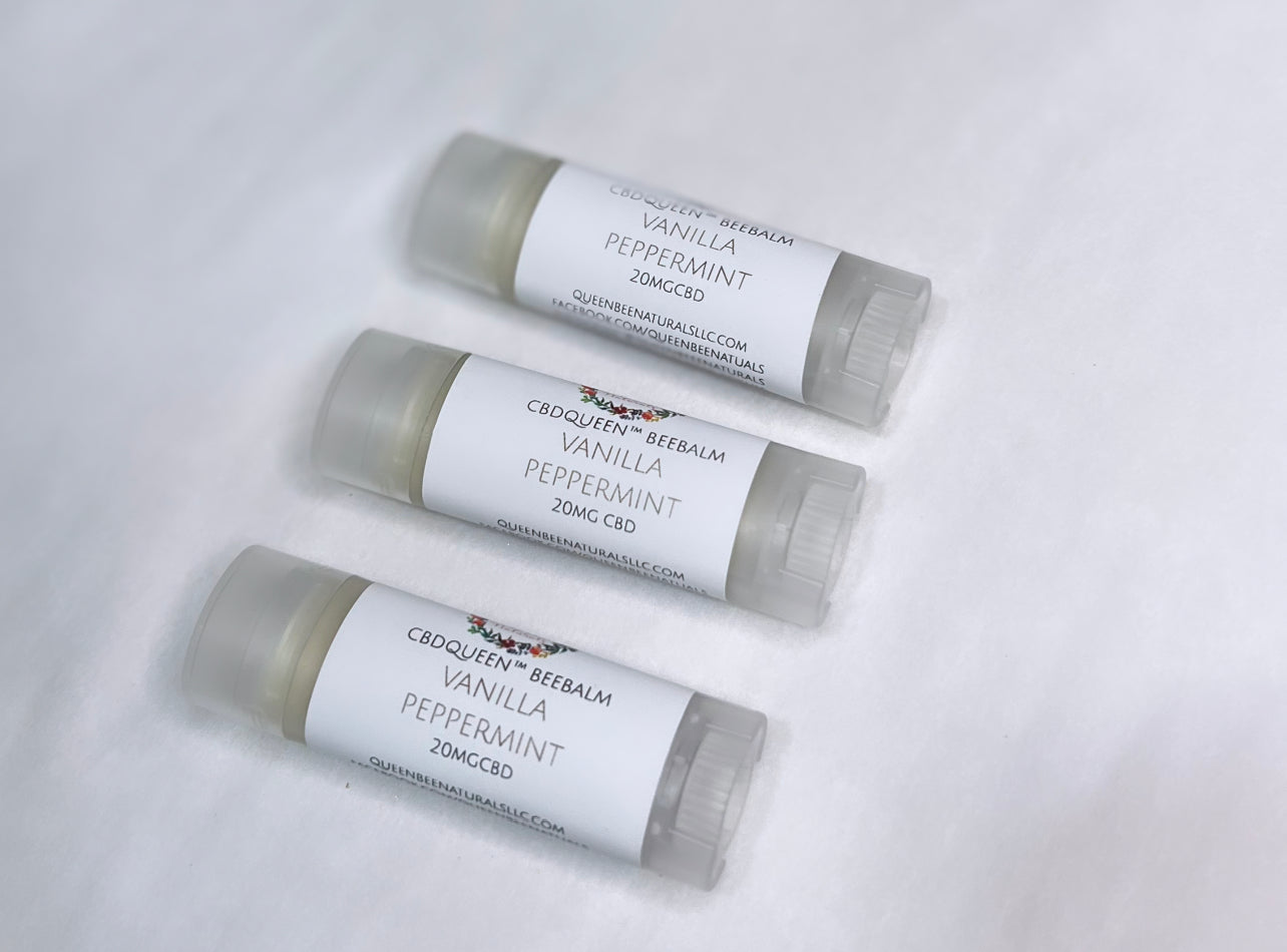 CBDQueen™️ Bee balm - Vanilla Peppermint 🌱