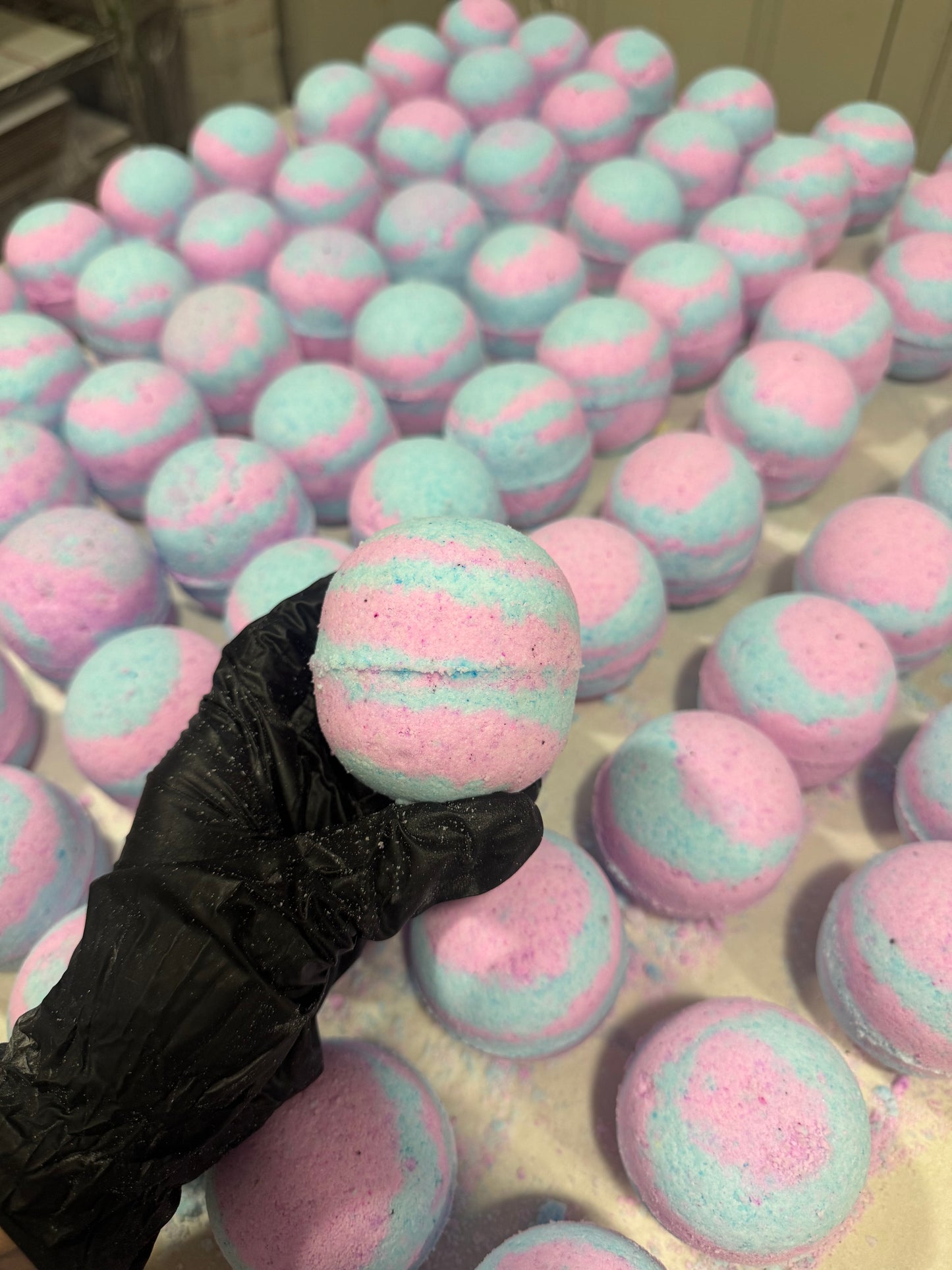 CBDQueen™️ Bath Bomb - Cotton Candy 🍬