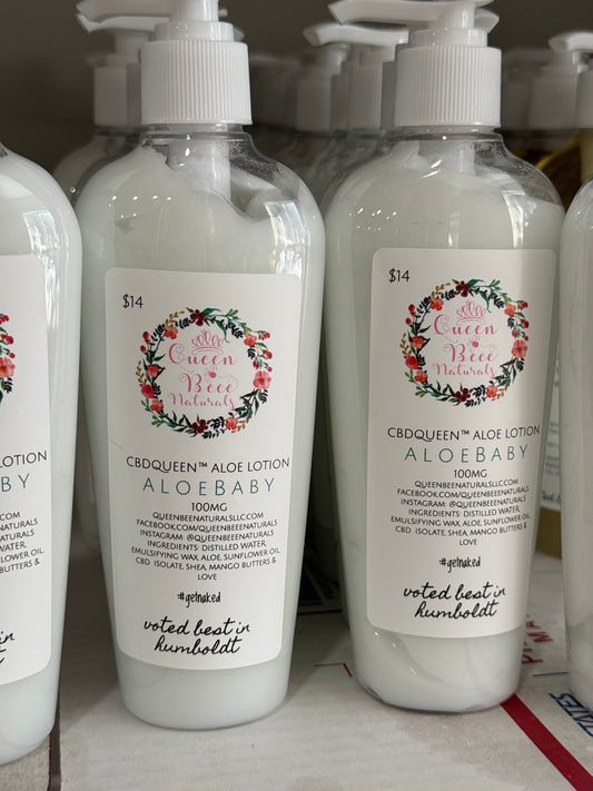 CBDQueen™️ Lotion - A L O E B A B Y 💦