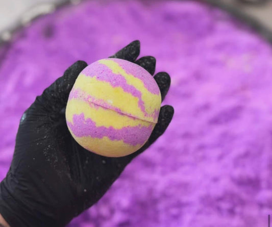 CBDQueen™️ Bath Bomb - Lux Lemon Lavender 🌿💜🍋