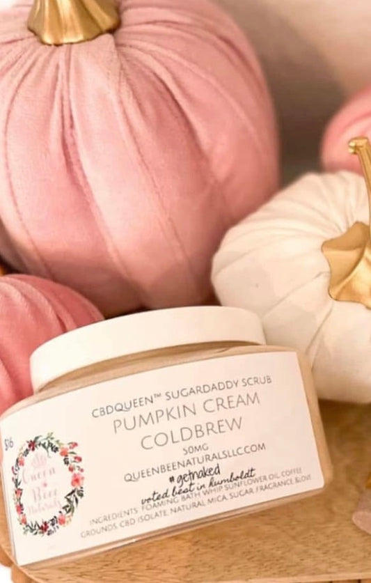 CBDQueen™️ Sugardaddy Scrub - Pumpkin Cream Cold Brew ☕️ 🎃