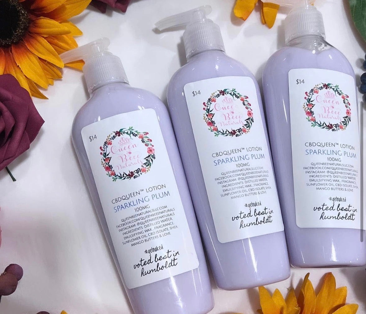 CBDQueen™️ Lotion - Sparkling Plum ✨