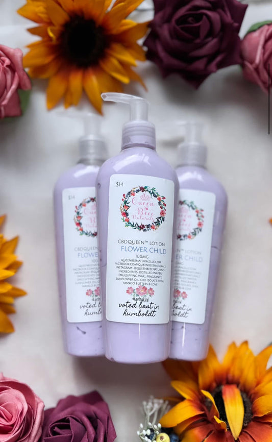 CBDQueen™️ Lotion -  Flower Child 💐
